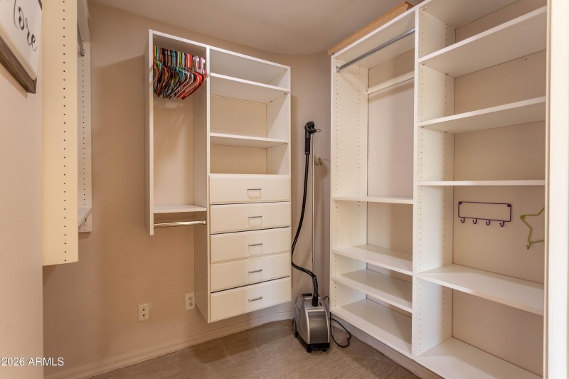 upstairs bedroom 2 closet