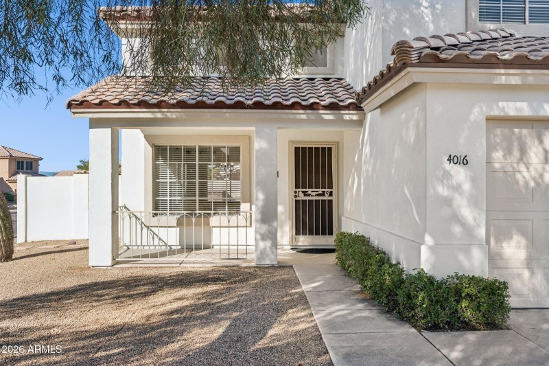 Front Door and Patio