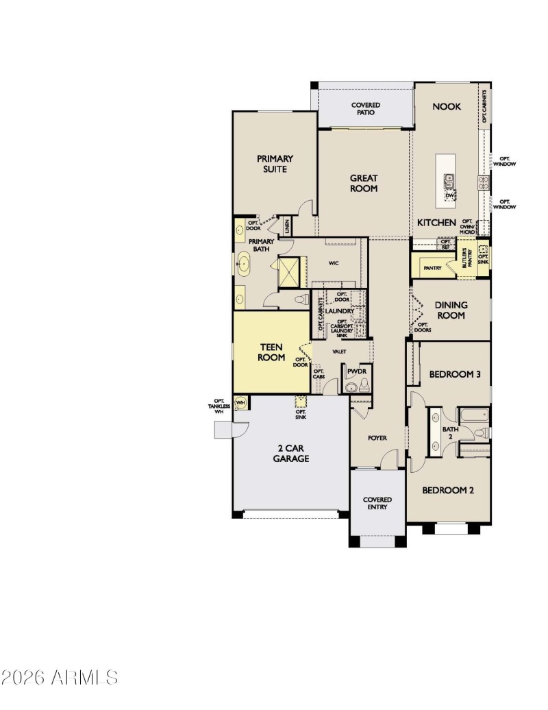 Lot 507 Topaz Floorplan D1