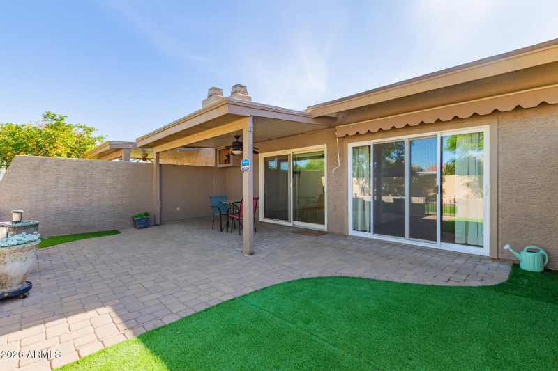 Backyard/Patio Area