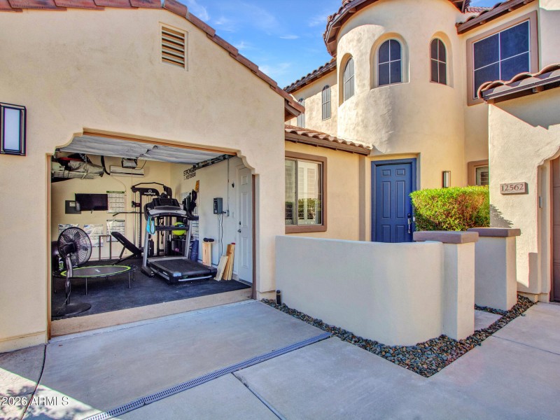 Single Car Garage with AC