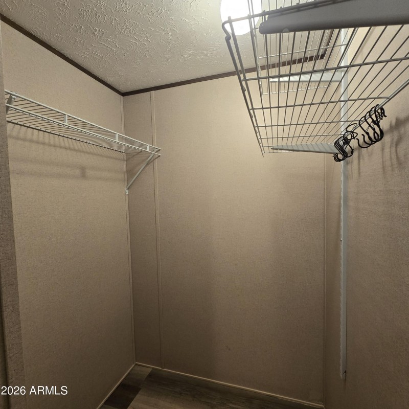 Primary closet
