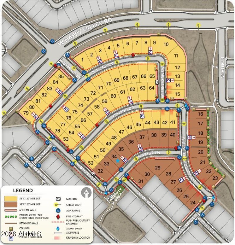 Home Location Map