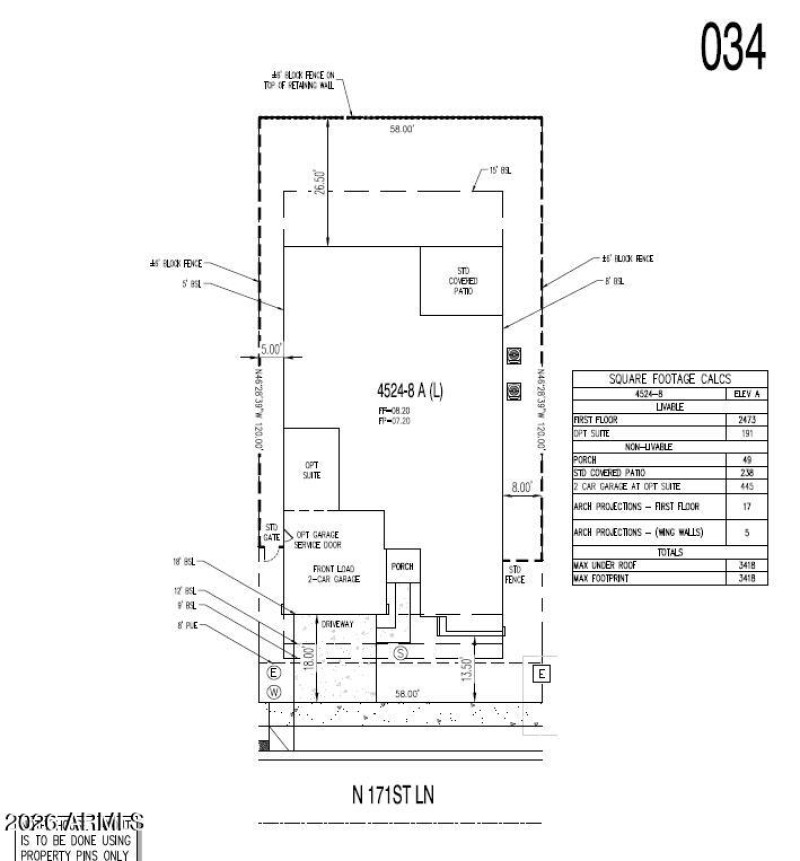Plot Plan
