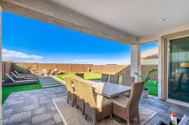 Back yard