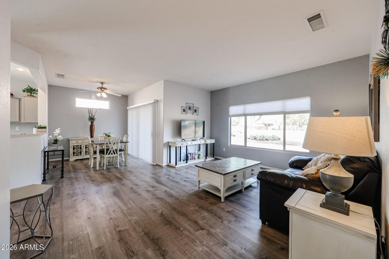 Great Room and Dining Room