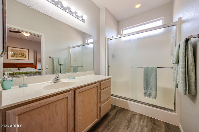 Primary Bath with Walk in Shower