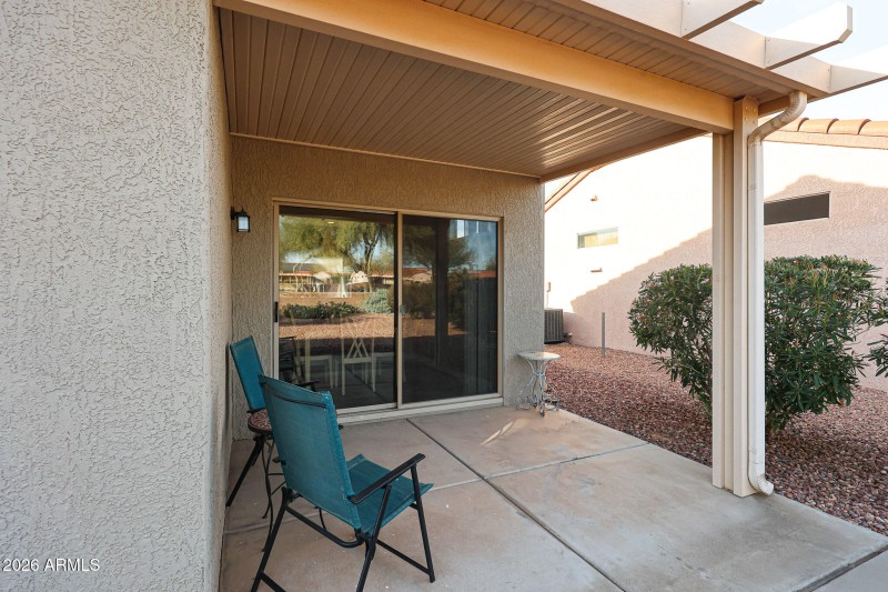 Covered Back Patio
