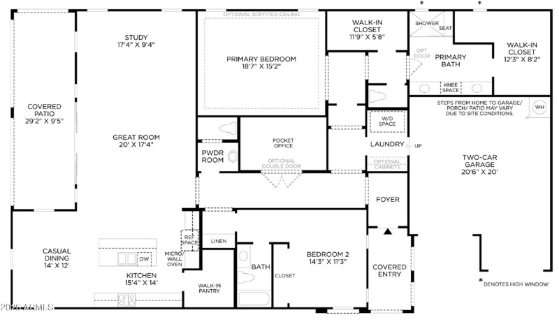 Cranston Craftsman Floorplan
