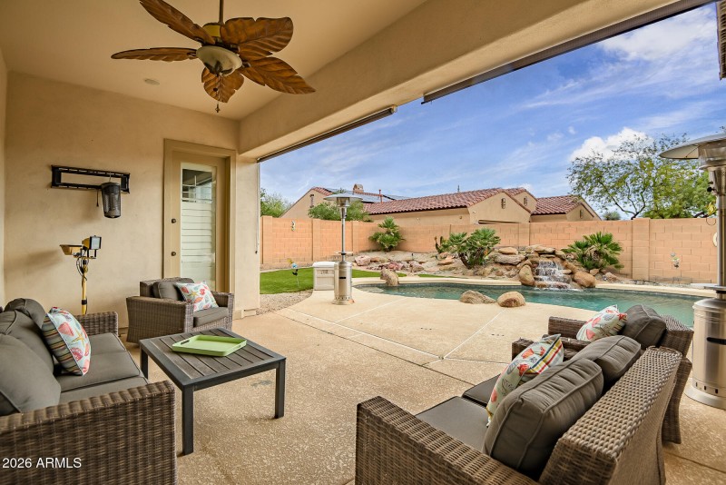 Covered Back Patio