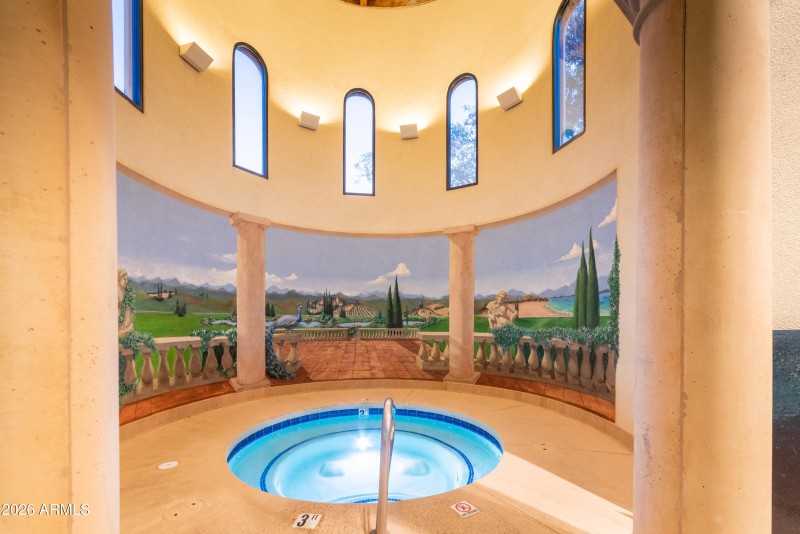Indoor jacuzzi