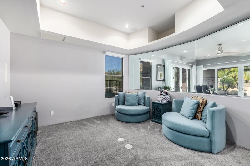 Enclosed Media Room