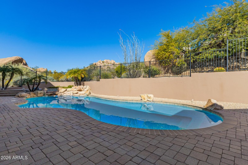 Backyard pool