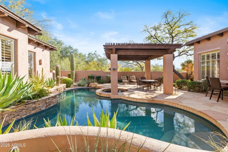 Front Courtyard with Pool