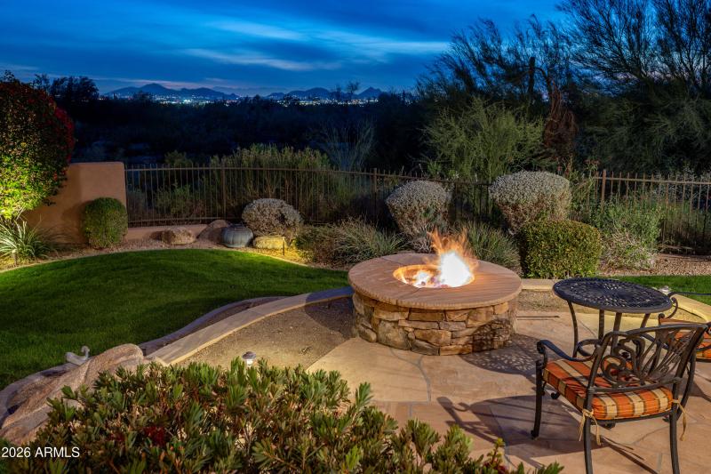 Backyard at Twilight