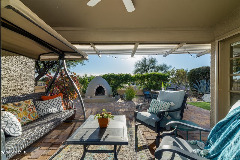 Great patio spaces