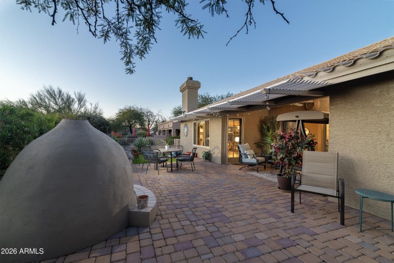 Paver patio