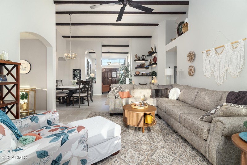 Vaulted ceilings