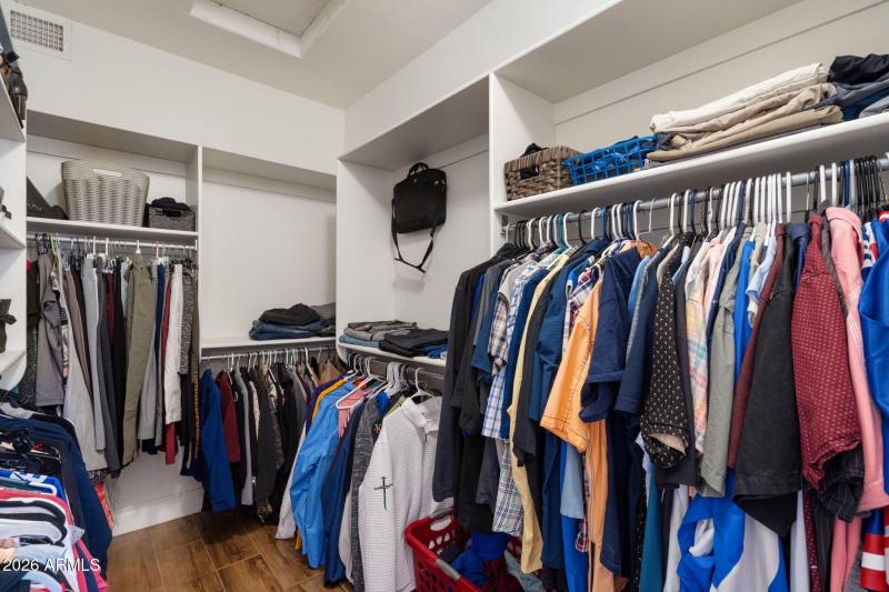 PRIMARY BEDROOM WALK IN CLOSET