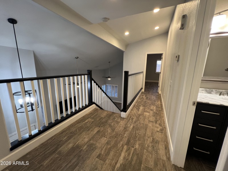 Upstairs layout