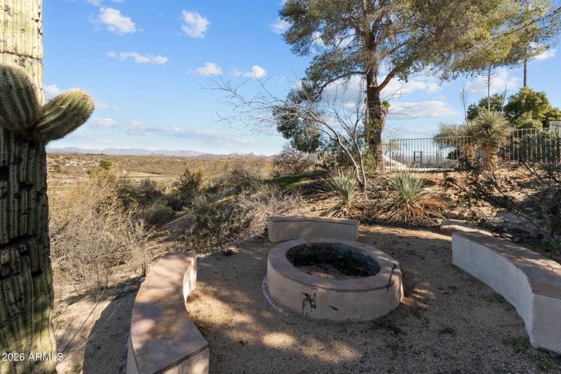 Firepit w/ a view