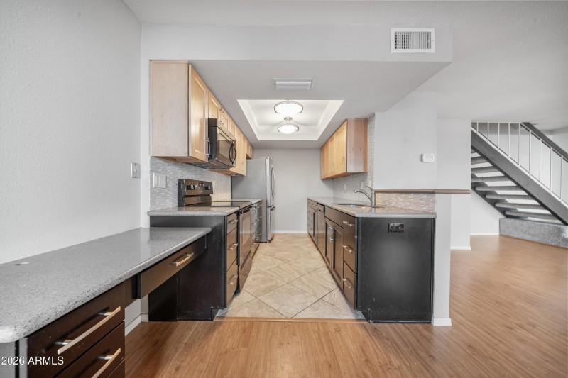 Extended kitchen