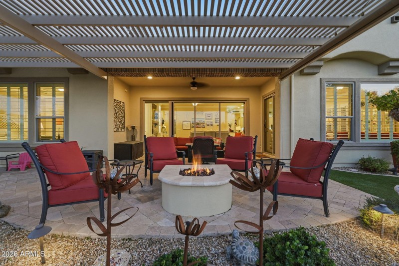 Back patio