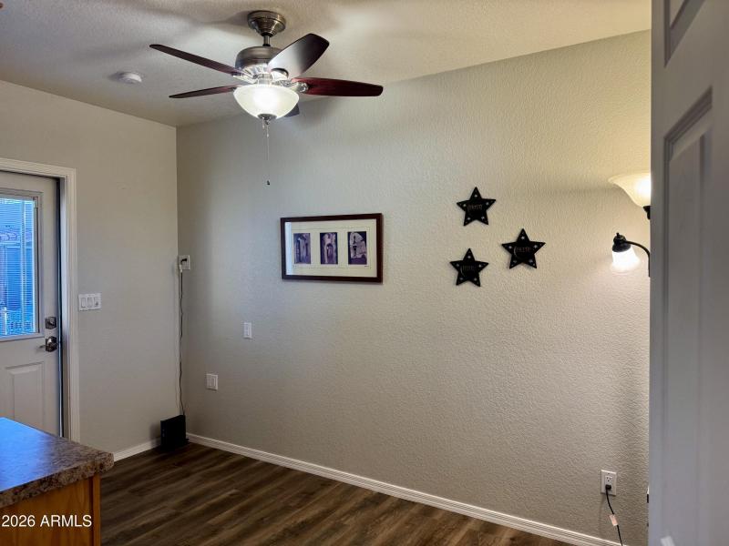 Bonus room entry from porch