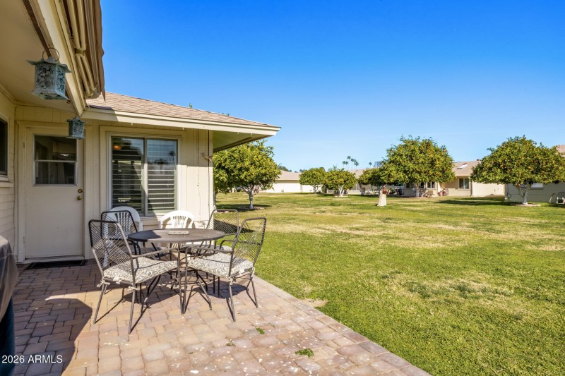 Back Patio