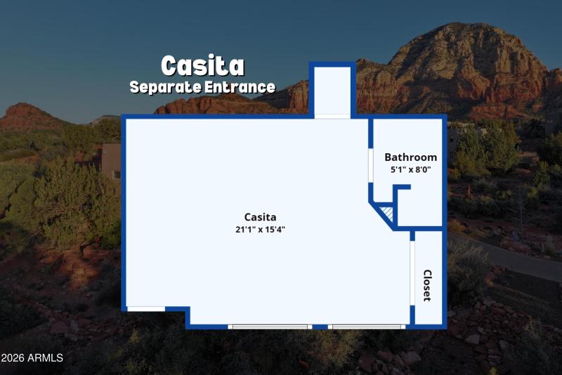 Floor Plan - Casita