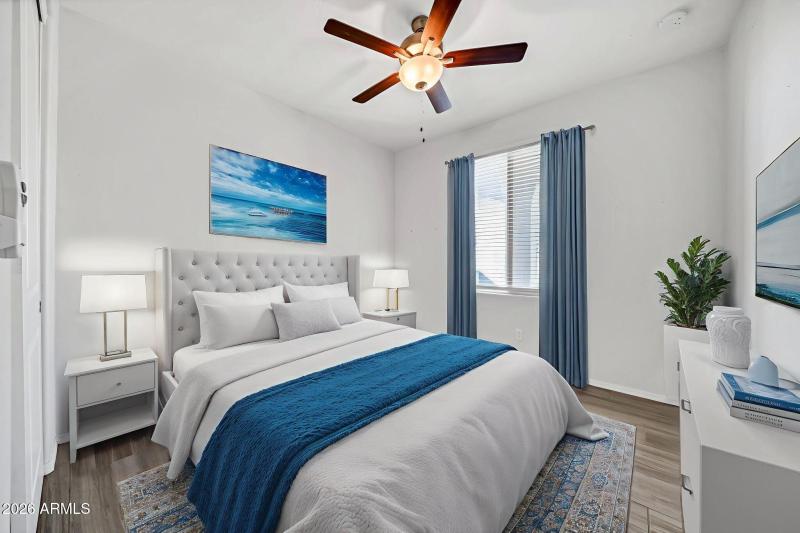 Virtually Staged Bedroom 2