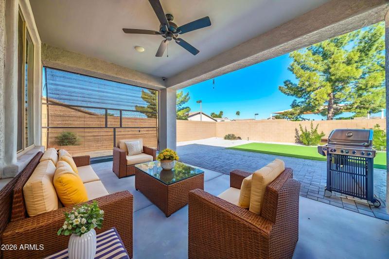 Virtually Staged Patio