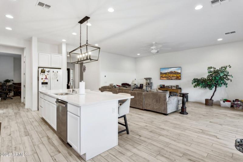 Kitchen/ great room view