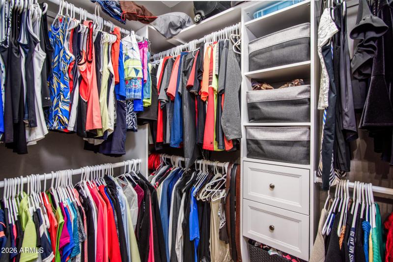 Custom Primary closet