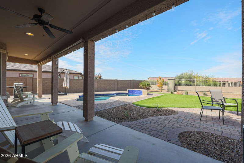 Large Covered Patio