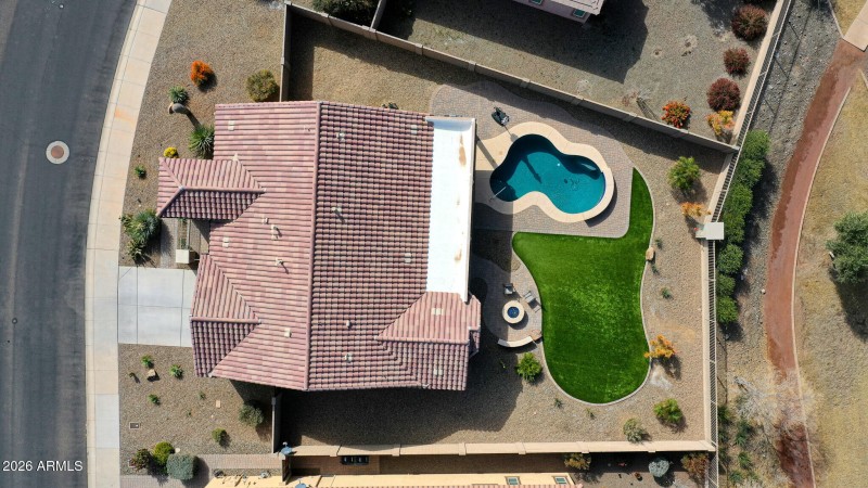 Drone Overhead View