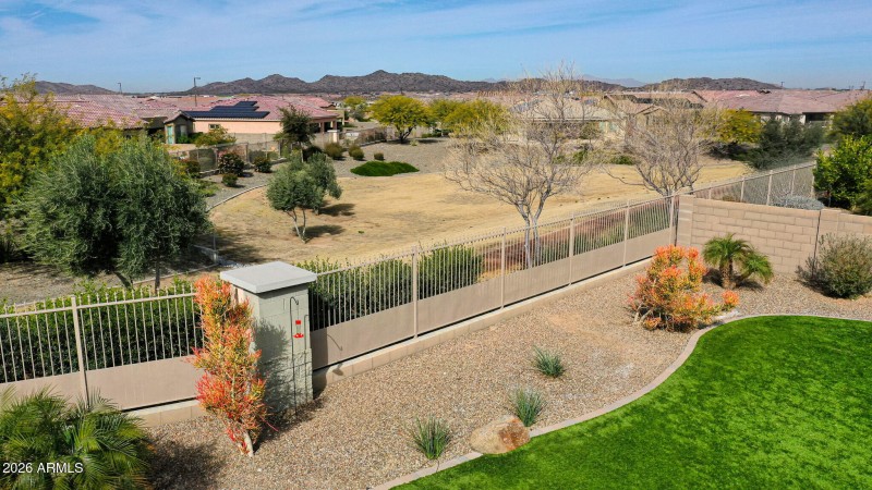 Open Space Behind Home