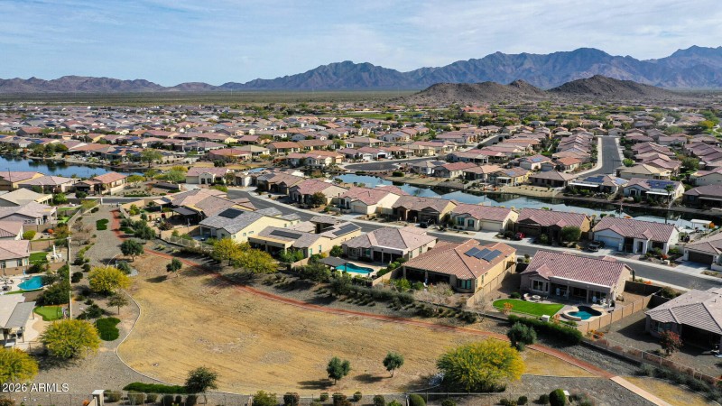 Aerial Views of Backyard