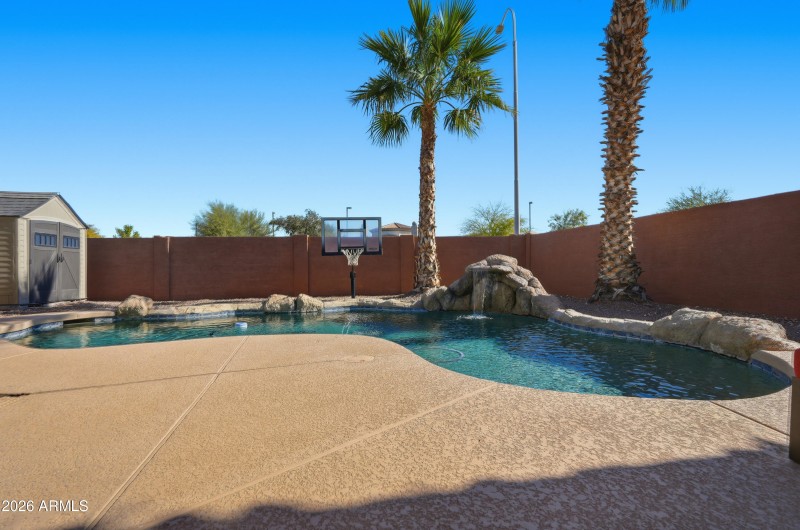 Pebble Tec play pool