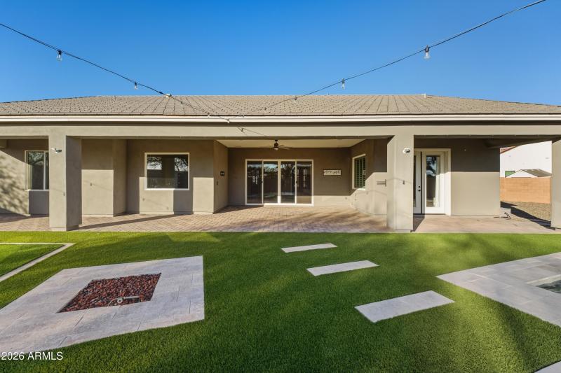 Covered Patio from Firepit
