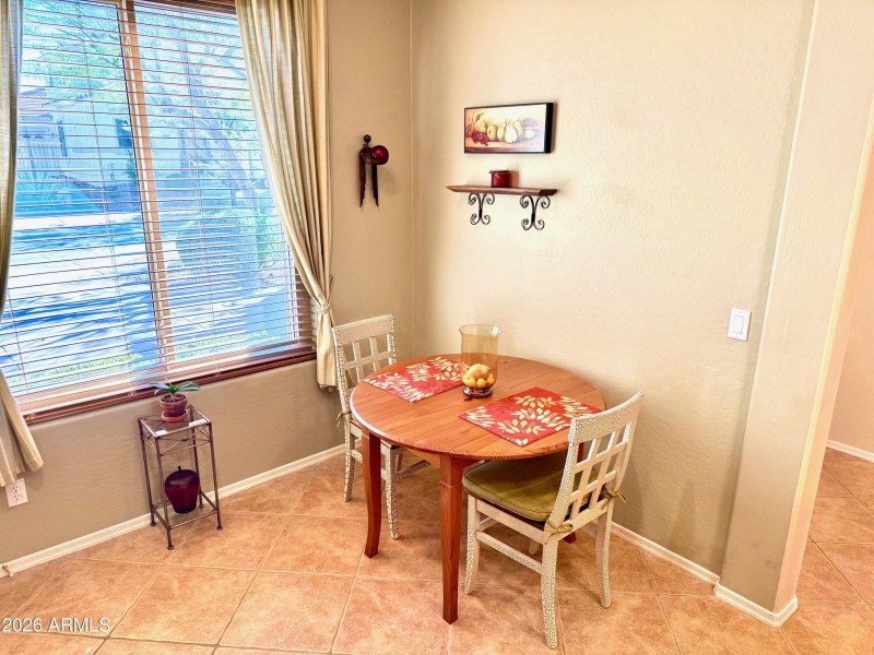 Breakfast area