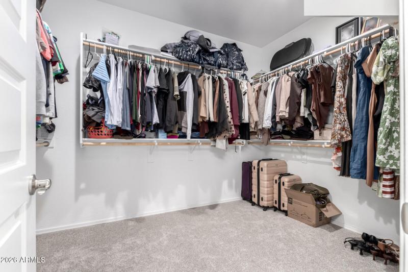 Large Primary Walk in Closet