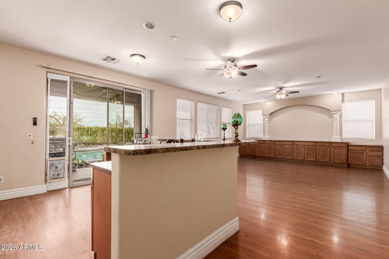 Family Room/Wet Bar