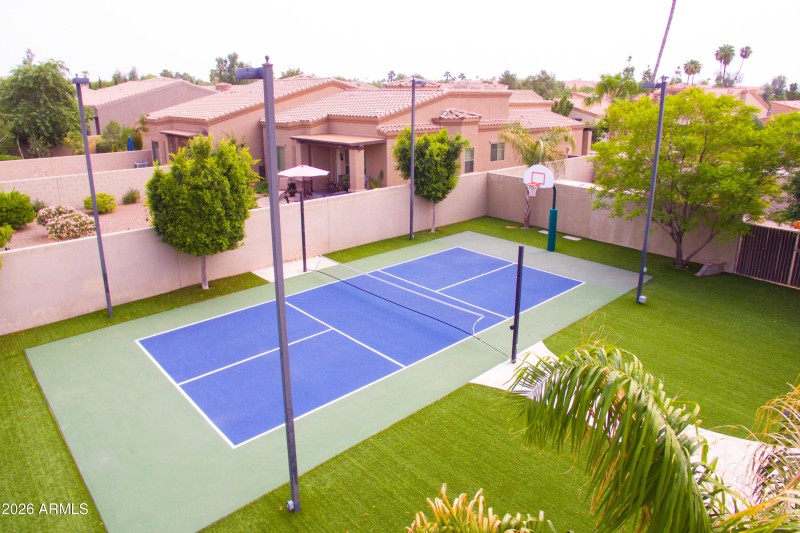 23 Community Tennis and Basketball