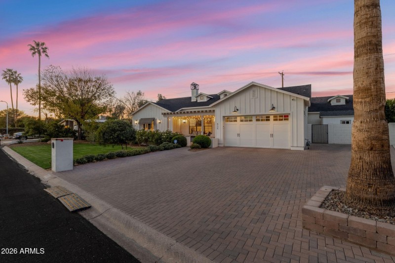 Sunset Over Home