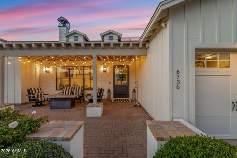 Covered Front Patio