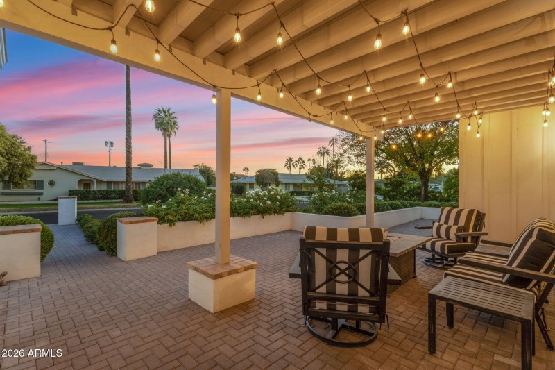 Covered Front Patio