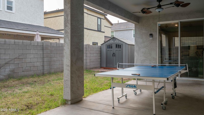 Backporch and yard