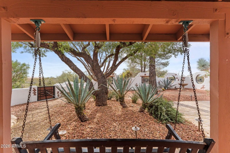 Front courtyard