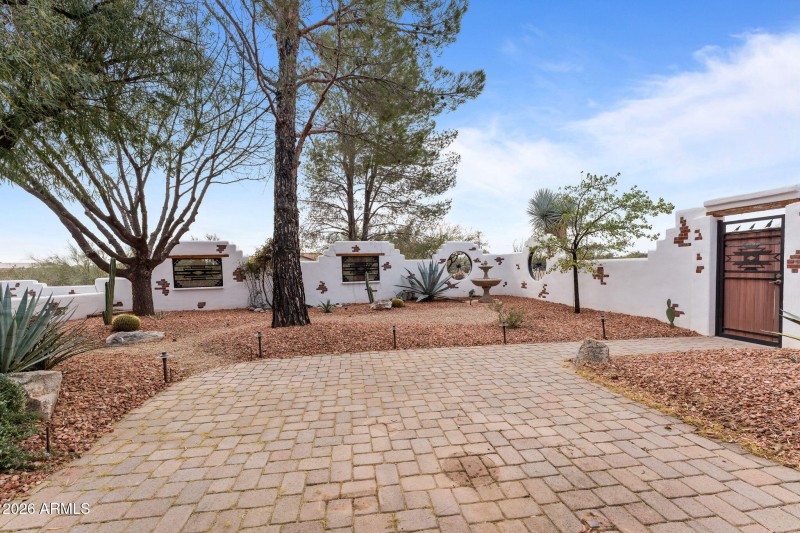 Front courtyard